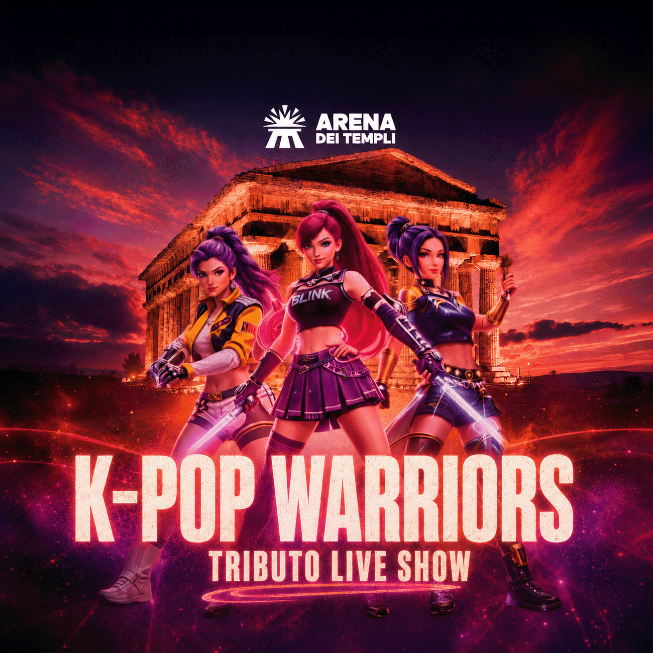 Arena dei Templi - THE WARRIORS OF LIGHT